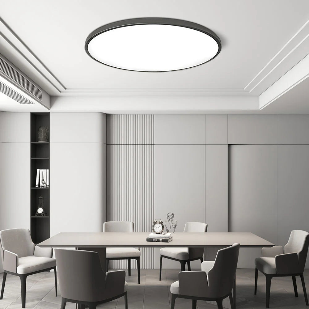 Lampada da soffitto rotonda moderna e semplice