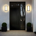 Liro | Moderno Faretto da Esterno in Alluminio Nero con Classe di Protezione IP65 in Due Dimensioni per Giardino e Patio