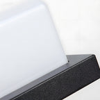Liro | Moderno Faretto da Esterno in Alluminio Nero con Classe di Protezione IP65 in Due Dimensioni per Giardino e Patio