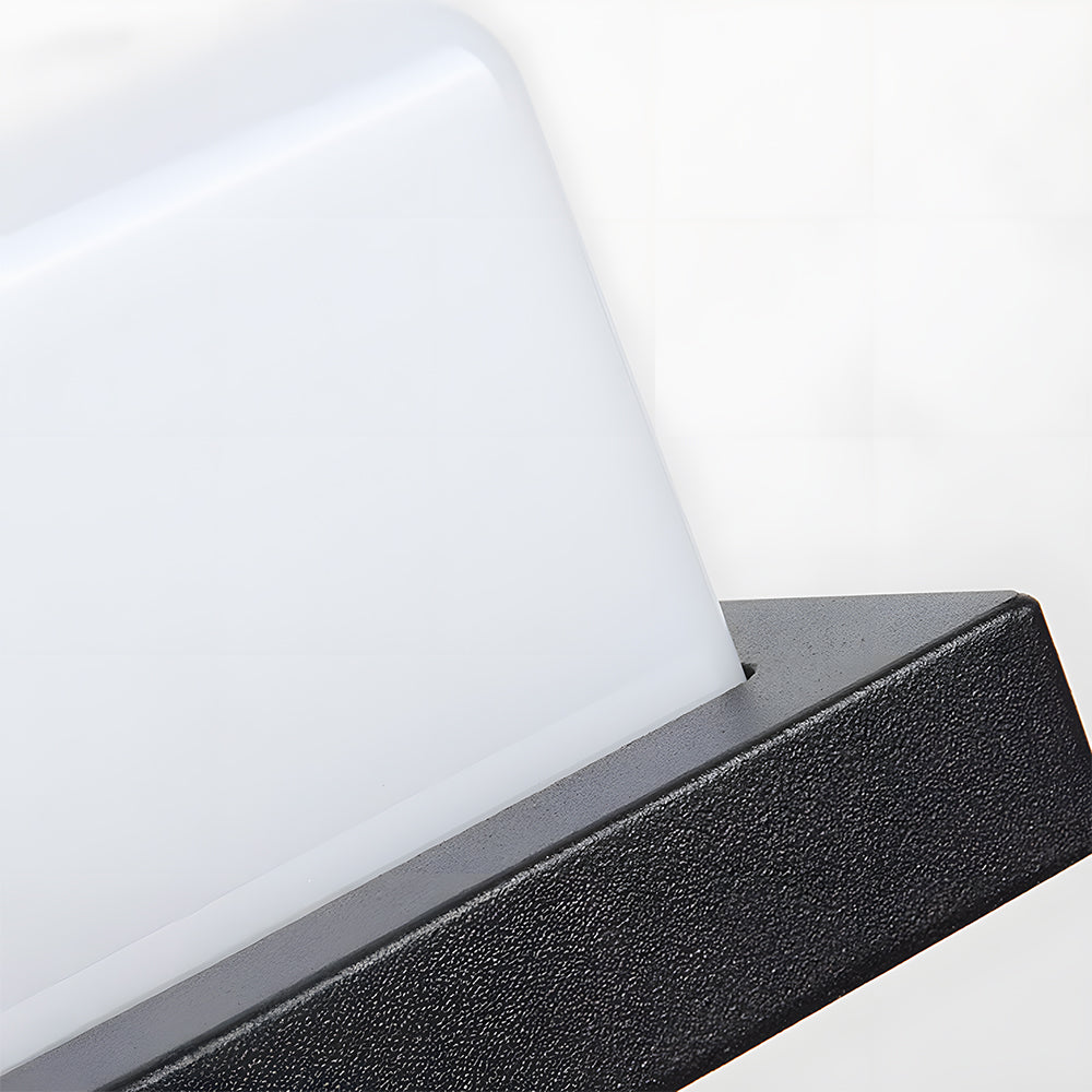 Liro | Moderno Faretto da Esterno in Alluminio Nero con Classe di Protezione IP65 in Due Dimensioni per Giardino e Patio