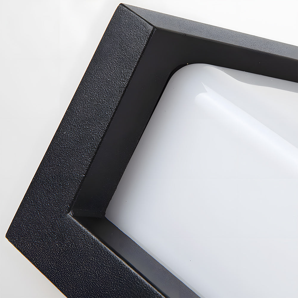 Liro | Moderno Faretto da Esterno in Alluminio Nero con Classe di Protezione IP65 in Due Dimensioni per Giardino e Patio
