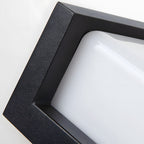 Liro | Moderno Faretto da Esterno in Alluminio Nero con Classe di Protezione IP65 in Due Dimensioni per Giardino e Patio