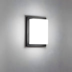 Liro | Moderno Faretto da Esterno in Alluminio Nero con Classe di Protezione IP65 in Due Dimensioni per Giardino e Patio