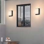 Liro | Moderno Faretto da Esterno in Alluminio Nero con Classe di Protezione IP65 in Due Dimensioni per Giardino e Patio