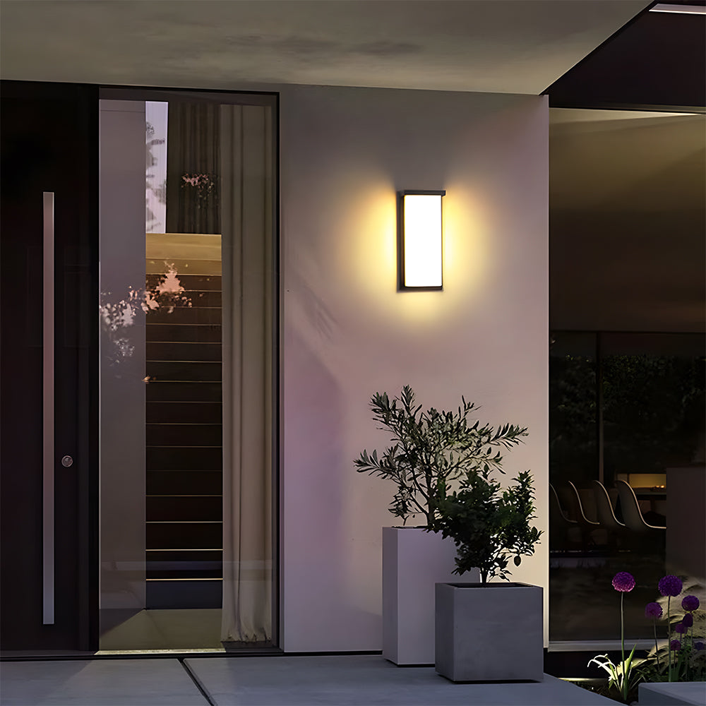 Liro | Moderno Faretto da Esterno in Alluminio Nero con Classe di Protezione IP65 in Due Dimensioni per Giardino e Patio