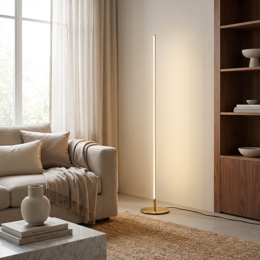 Solviero – Moderna Lampada da Terra LED Alta
