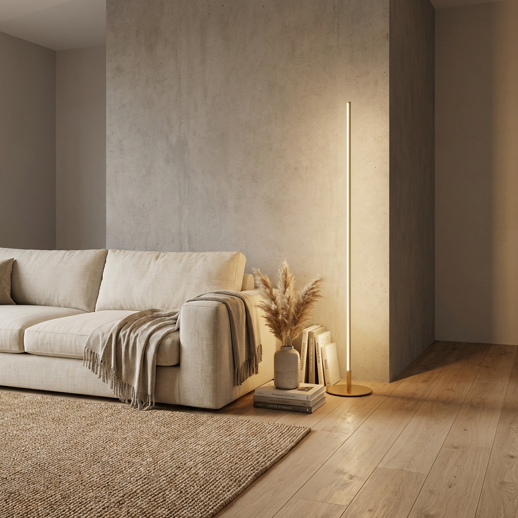 Solviero – Moderna Lampada da Terra LED Alta