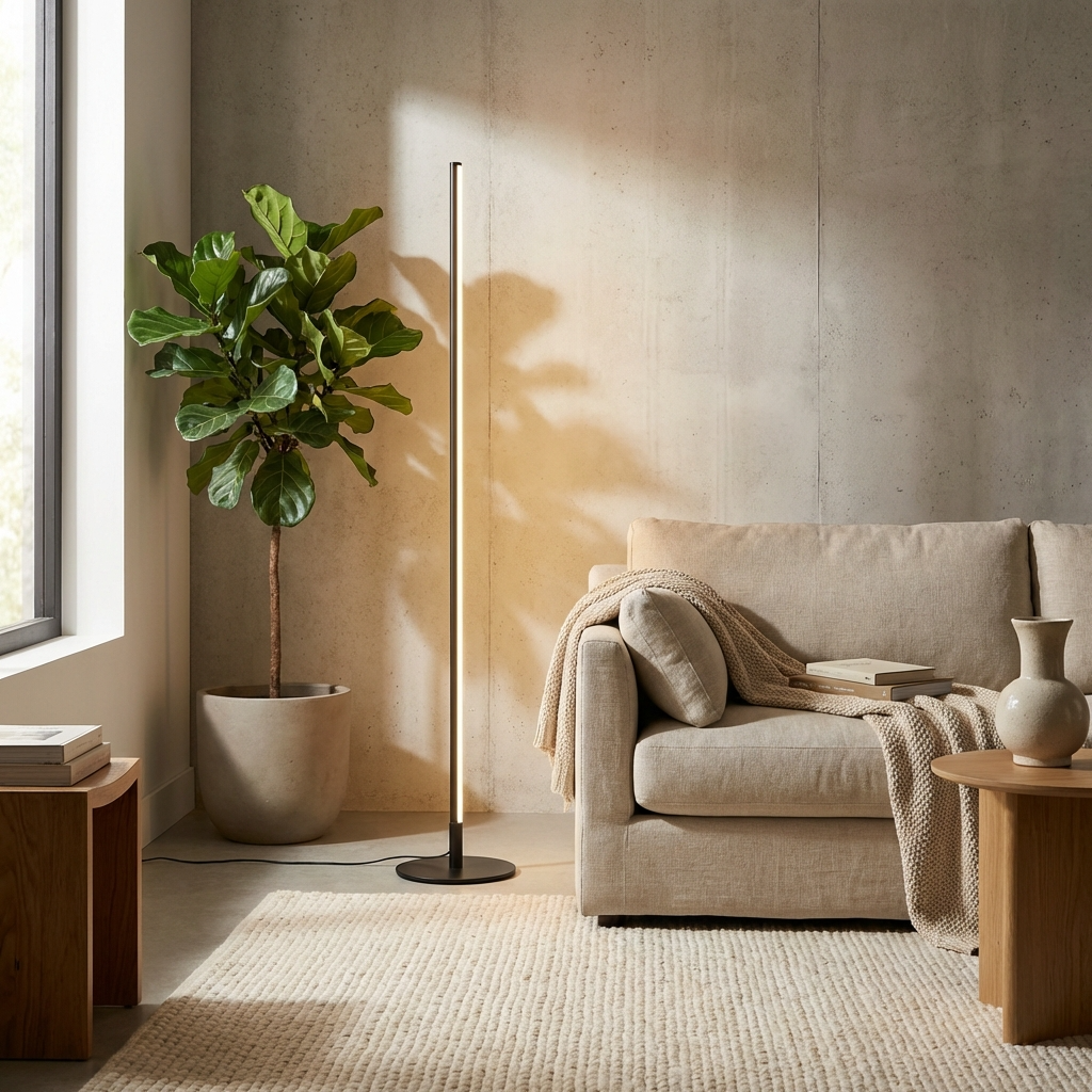 Solviero – Moderna Lampada da Terra LED Alta