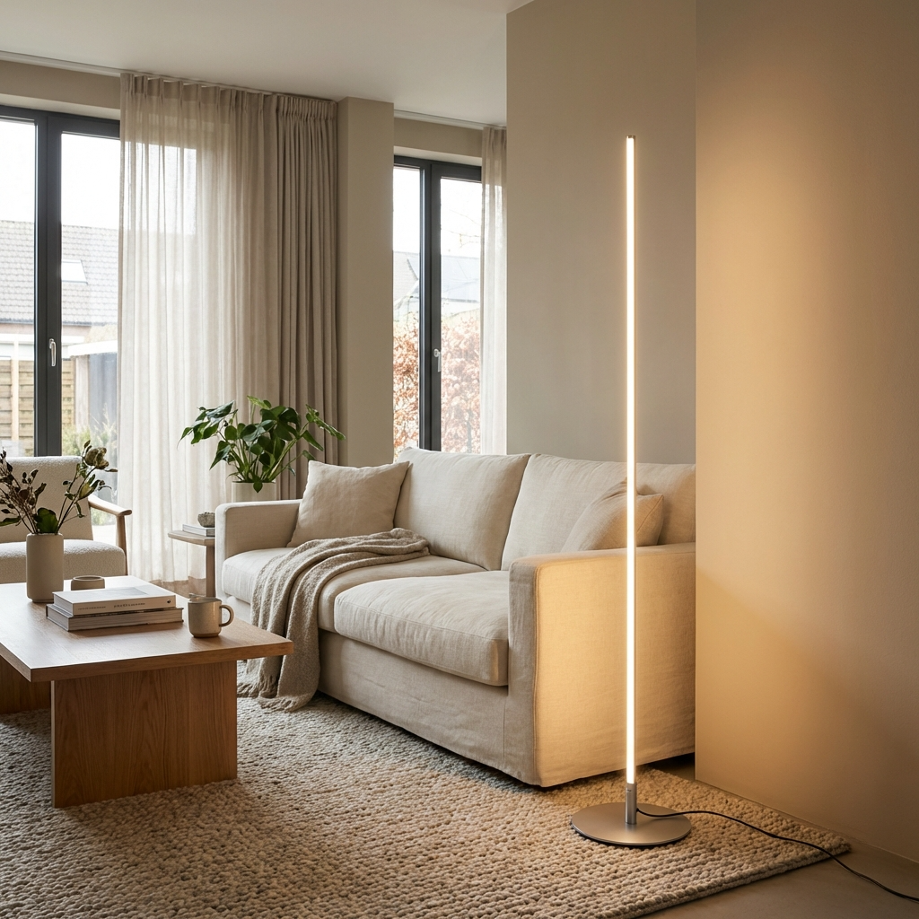 Solviero – Moderna Lampada da Terra LED Alta