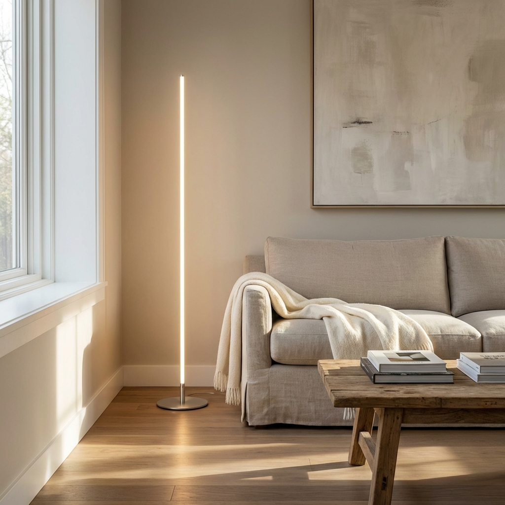 Solviero – Moderna Lampada da Terra LED Alta