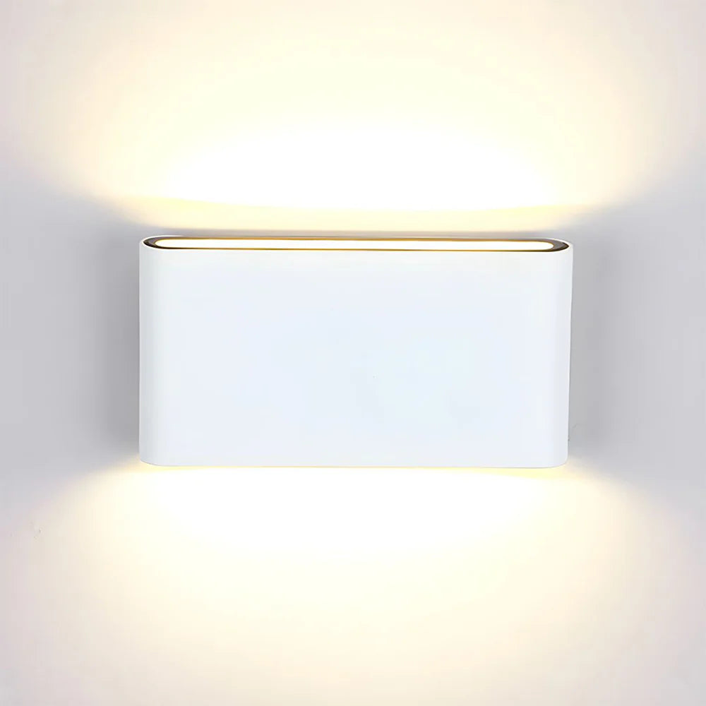 Moderno Applique da Parete Impermeabile a Doppia Testa