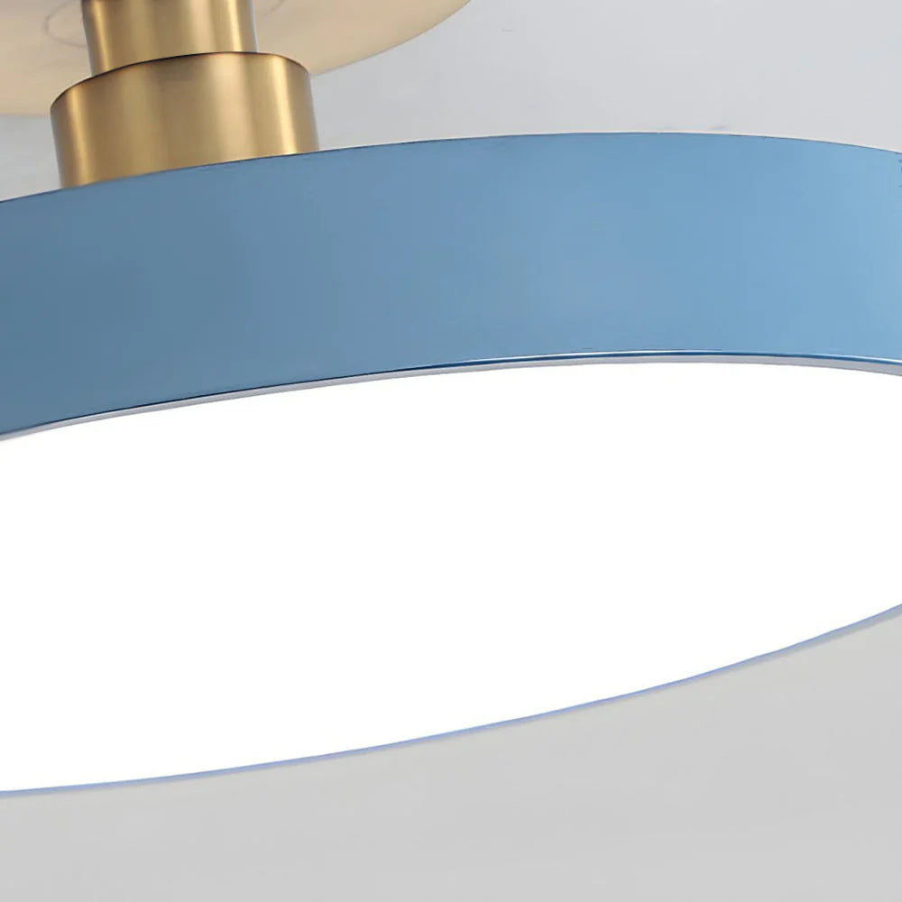 Lampada da soffitto rotonda a incasso nordica
