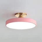 Lampada da soffitto rotonda a incasso nordica