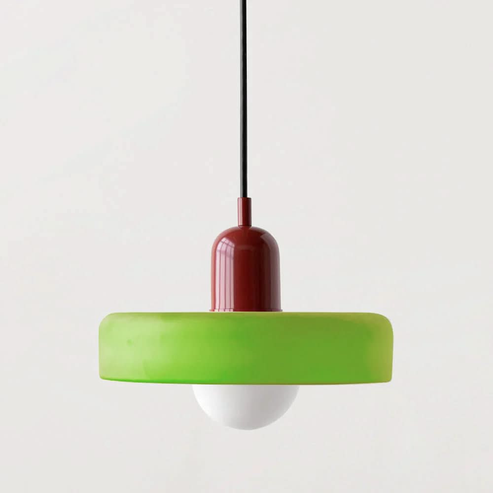 Glarefusion Moderno Lampadario in Vetro LED Stile Bauhaus