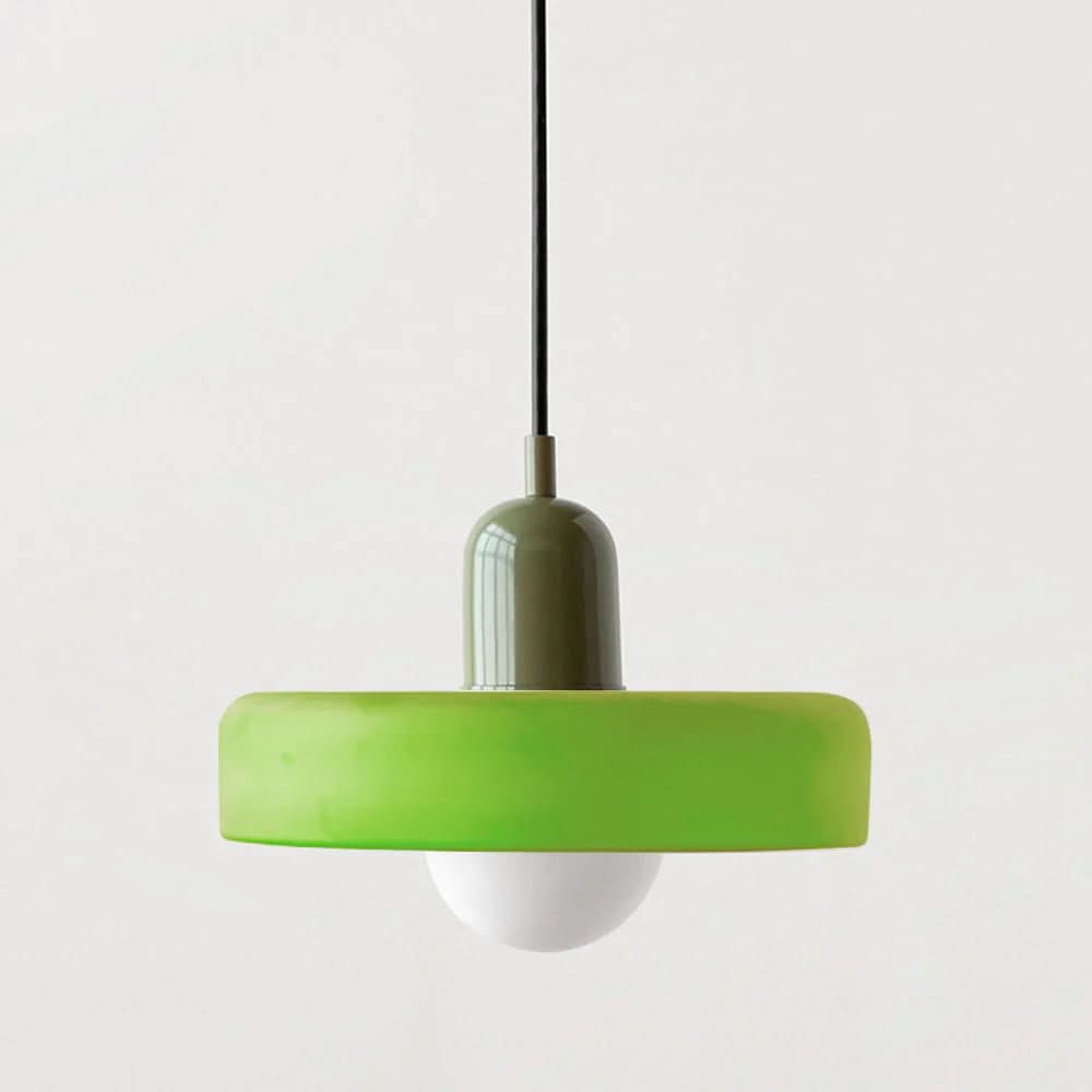 Glarefusion Moderno Lampadario in Vetro LED Stile Bauhaus