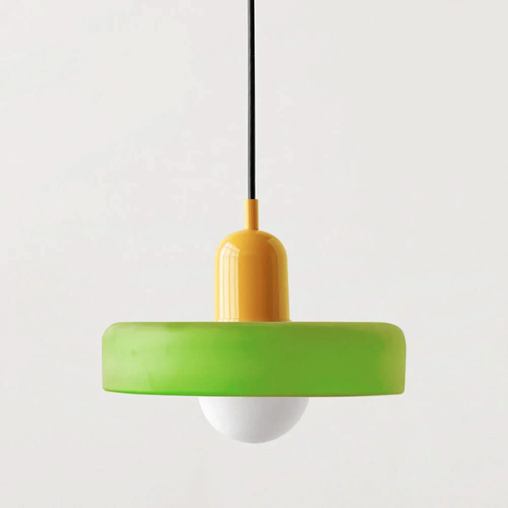 Glarefusion Moderno Lampadario in Vetro LED Stile Bauhaus