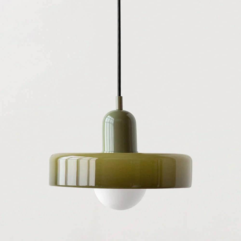 Glarefusion Moderno Lampadario in Vetro LED Stile Bauhaus
