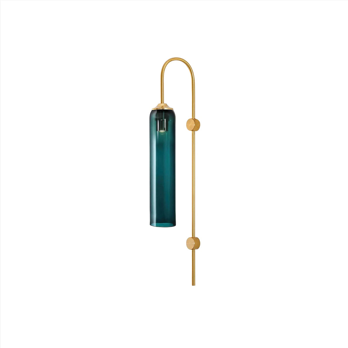 Lampada da Parete Verticale in Vetro Moderna
