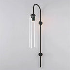 Lampada da Parete Verticale in Vetro Moderna