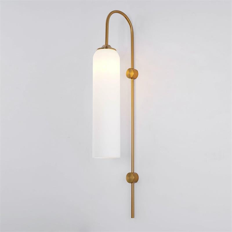 Lampada da Parete Verticale in Vetro Moderna