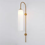 Lampada da Parete Verticale in Vetro Moderna