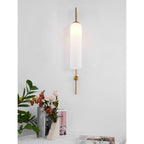 Lampada da Parete Verticale in Vetro Moderna