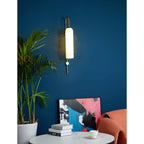 Lampada da Parete Verticale in Vetro Moderna