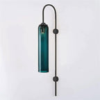 Lampada da Parete Verticale in Vetro Moderna