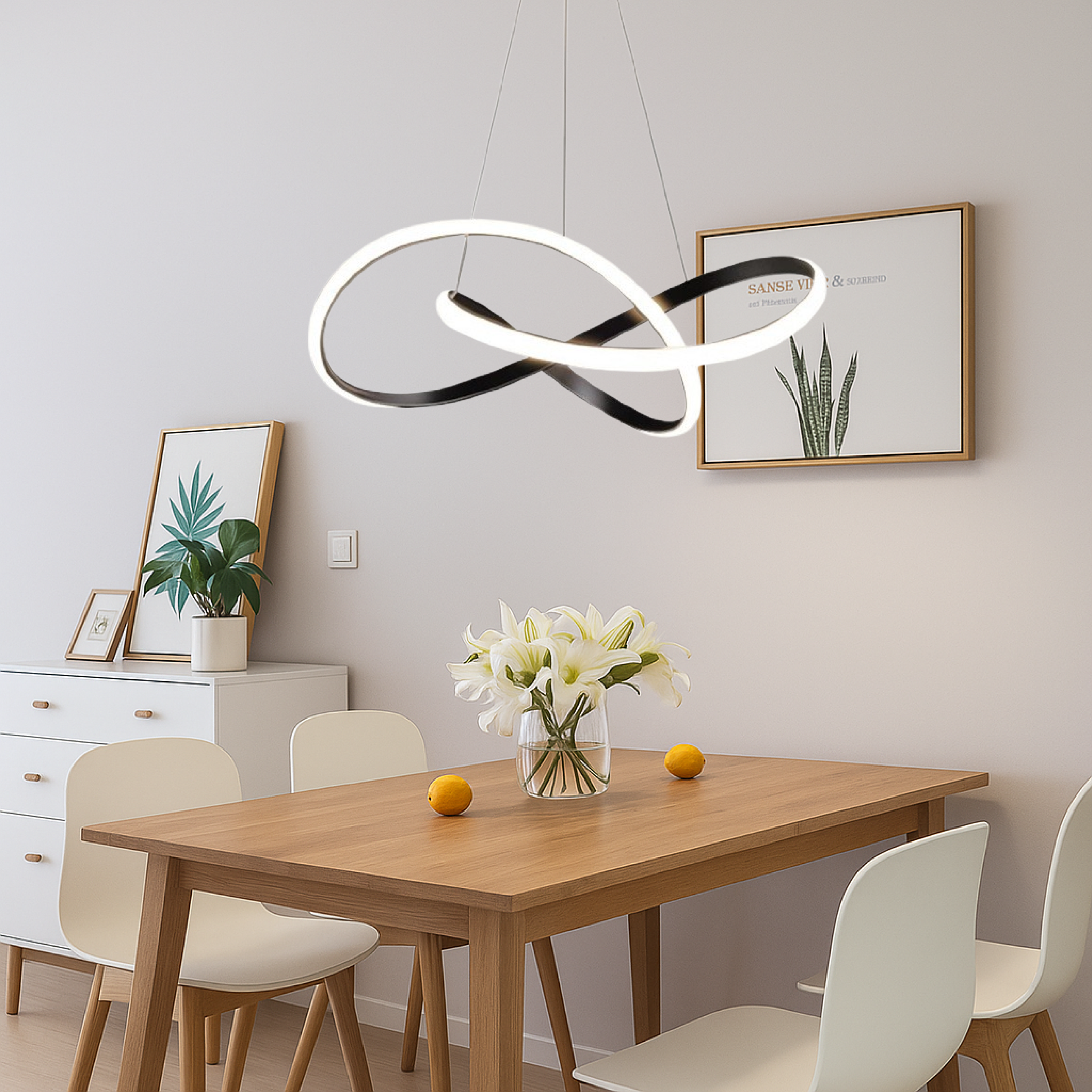 Lampadario Moderno a LED Infinity