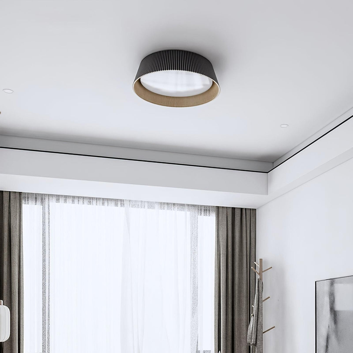 Moderno Lampadario a Soffitto Striato