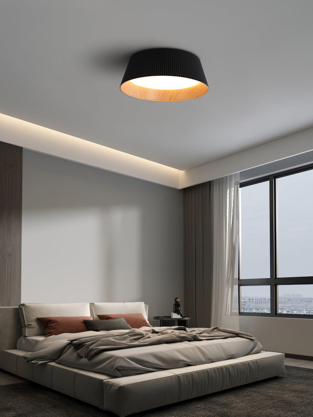 Moderno Lampadario a Soffitto Striato
