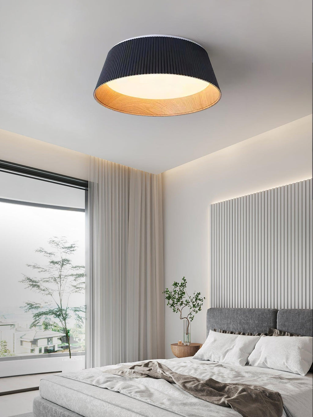 Moderno Lampadario a Soffitto Striato