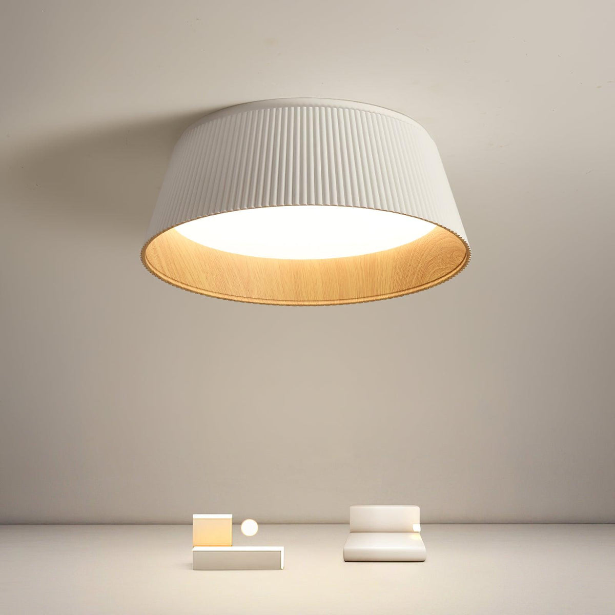 Moderno Lampadario a Soffitto Striato
