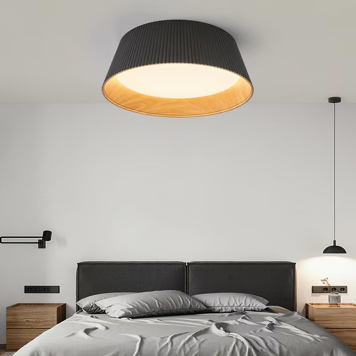 Moderno Lampadario a Soffitto Striato