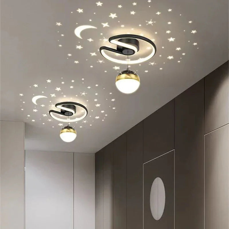 StarGlow – Lampada a soffitto LED moderna con effetto cielo stellato dimmerabile e luce soffusa