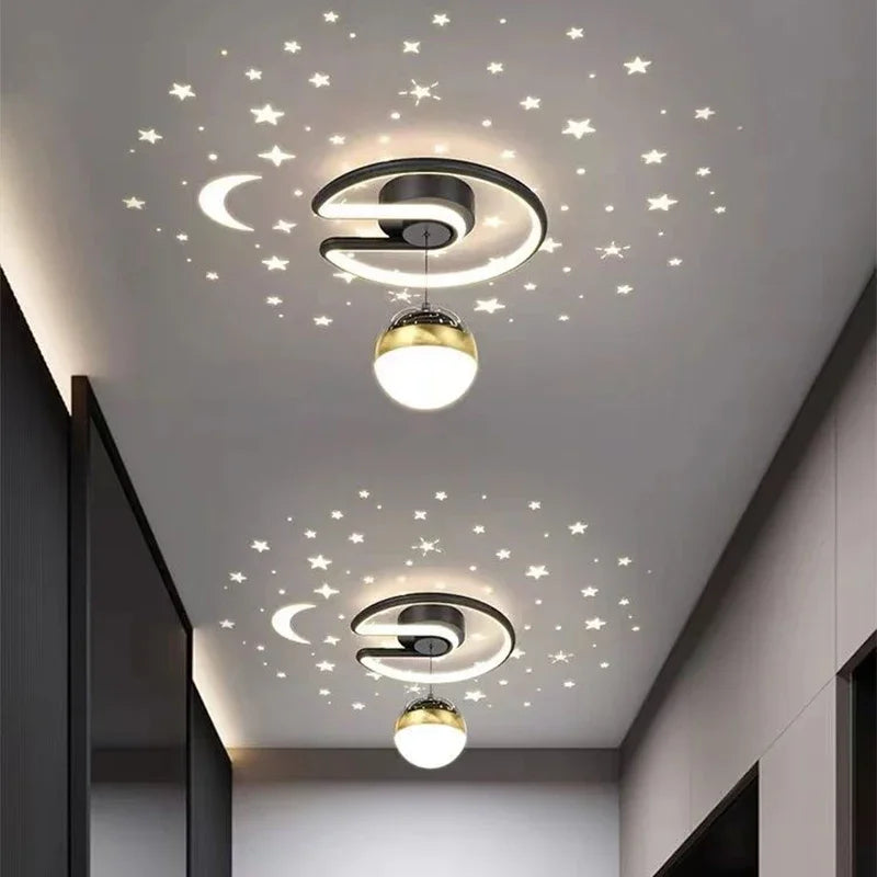 StarGlow – Lampada a soffitto LED moderna con effetto cielo stellato dimmerabile e luce soffusa