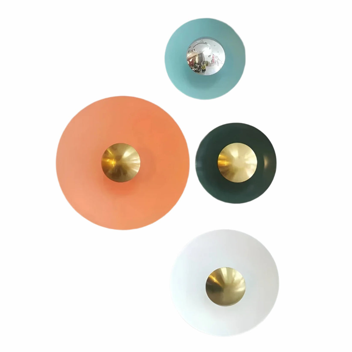 Lampada da parete LED rotonda – Design moderno con luce calda | Accenti eleganti per la tua casa