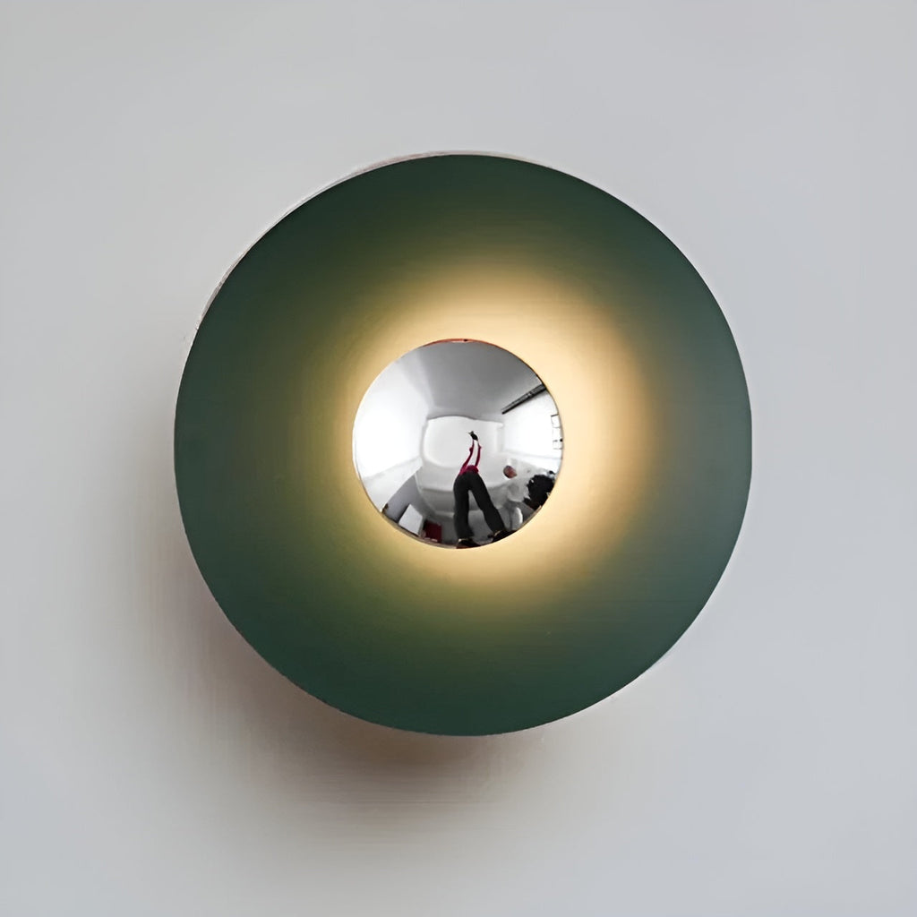 Lampada da parete LED rotonda – Design moderno con luce calda | Accenti eleganti per la tua casa