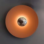 Lampada da parete LED rotonda – Design moderno con luce calda | Accenti eleganti per la tua casa