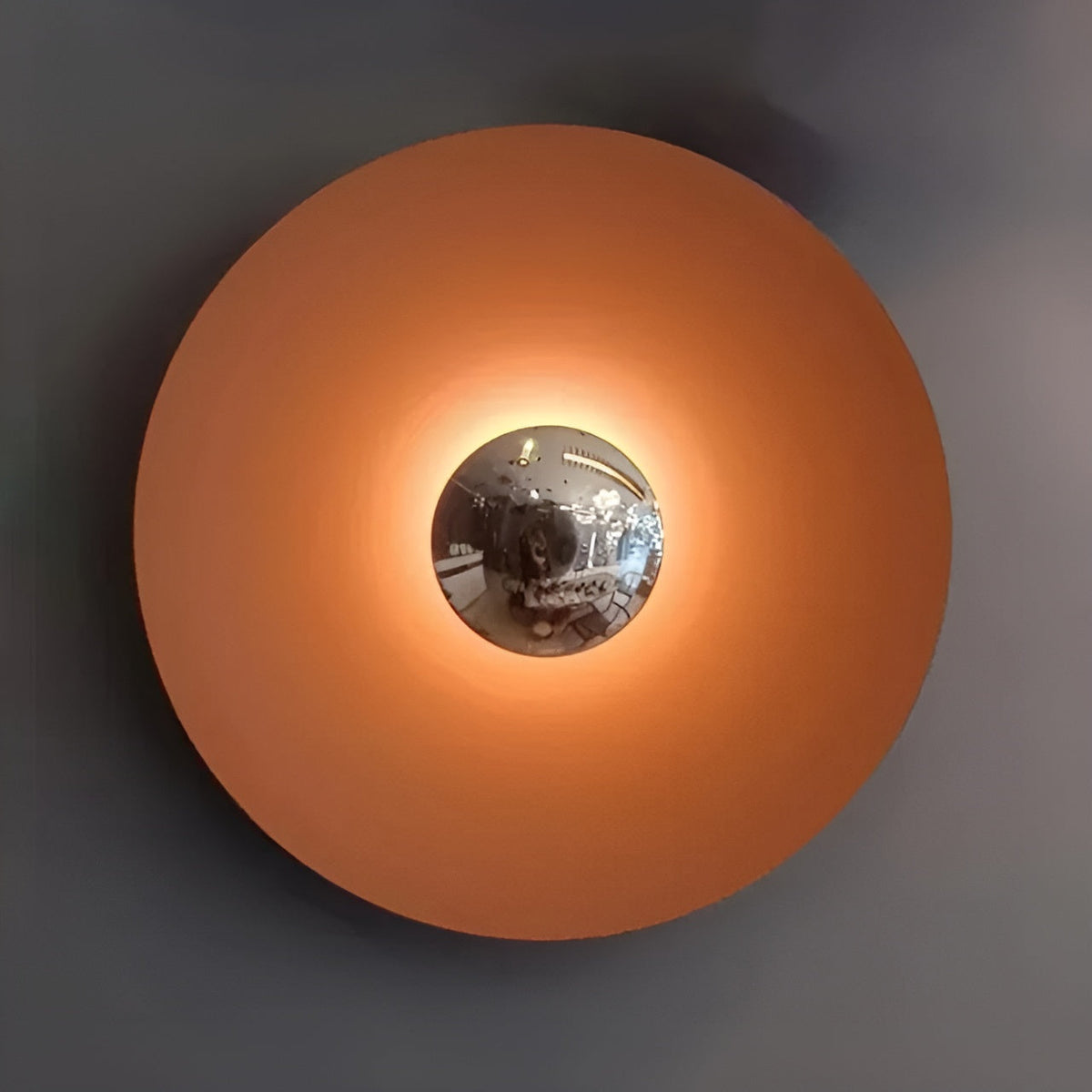 Lampada da parete LED rotonda – Design moderno con luce calda | Accenti eleganti per la tua casa