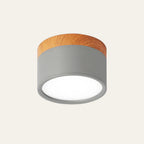 Lampada da soffitto moderna – Alluminio – Bianco – Ø 20 cm – Minimalista e a risparmio energetico