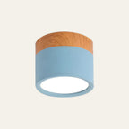 Lampada da soffitto moderna – Alluminio – Bianco – Ø 20 cm – Minimalista e a risparmio energetico