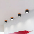 Lampada da soffitto moderna – Alluminio – Bianco – Ø 20 cm – Minimalista e a risparmio energetico