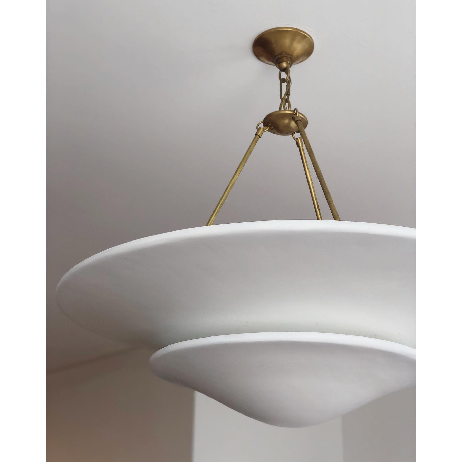 Lampadario in Ottone Avinisra