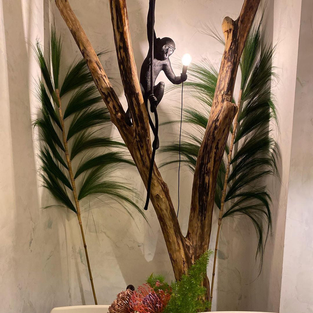 Lampada a sospensione Monkey | Oggetto di design scultoreo
