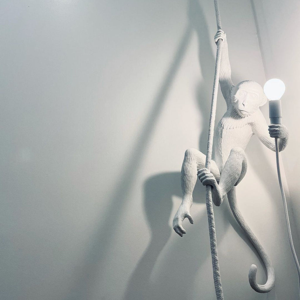 Lampada a sospensione Monkey | Oggetto di design scultoreo
