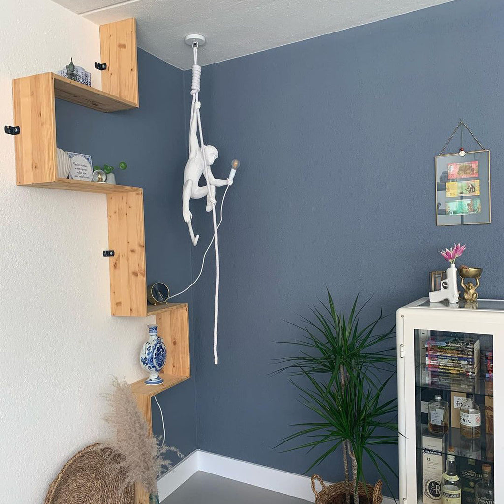 Lampada a sospensione Monkey | Oggetto di design scultoreo