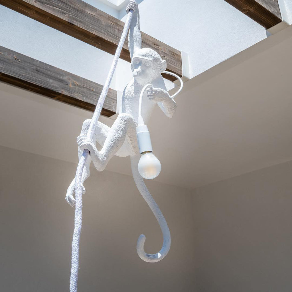 Lampada a sospensione Monkey | Oggetto di design scultoreo