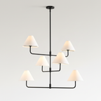 Lampadario Basden a Tre Livelli
