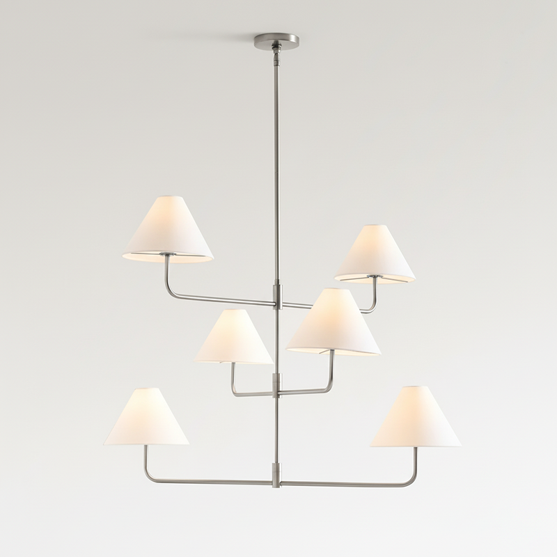 Lampadario Basden a Tre Livelli